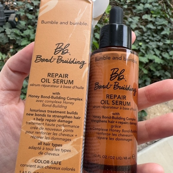 Bumble And Bumble Bond Building Repair Oil Serum 1.62 Oz 48mL NIB Hair Treatment - Picture 1 of 3